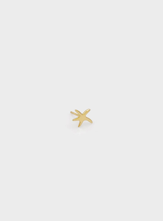 Visions Sea Star Stud, single earring